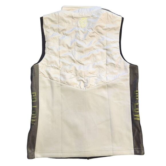 Parsons Extreme Golf x Nick Jonas Mix Media Jacket Vest NWOT $250 Gray Small - Picture 3 of 10